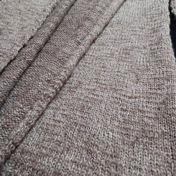 tan knitted cartigan with hood - Picture 7 of 7